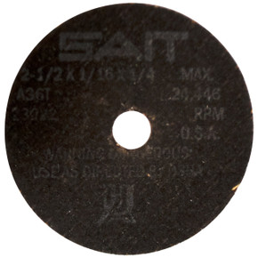 United Abrasives SAIT 23022 2-1/2x1/16x1/4 A36T Fast Cutting Thin High Speed Cut-off Wheels, 50 pack