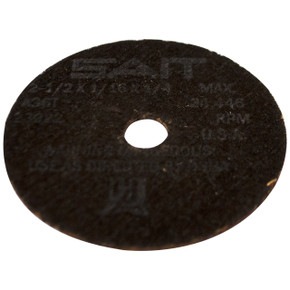 United Abrasives SAIT 23022 2-1/2x1/16x1/4 A36T Fast Cutting Thin High Speed Cut-off Wheels, 50 pack