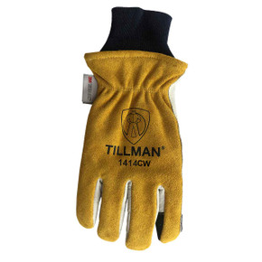 Tillman 1414CW Top Grain Cowhide Winter Drivers Gloves, 2X-Large