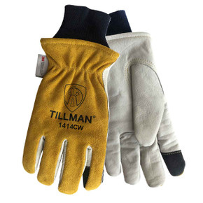 Tillman 1414CW Top Grain Cowhide Winter Drivers Gloves, X-Large