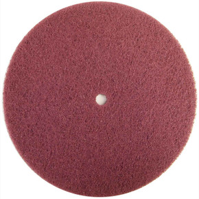 Norton 66261004506 8x1/2 In. Bear-Tex High Strength AO Very Fine Grit Non-Woven Arbor Hole Discs, 50 pack