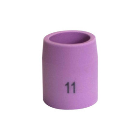 Weldtec 54N19 Nozzle, Alumina, #11 (11/16") Gas Lens, 10 pack