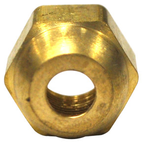 Victor 1403-0011 Cap Nut, 3/8-32, Brass, W/Hole
