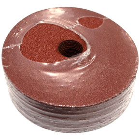 United Abrasives SAIT 50022 5x7/8 Blue Line 2A General Purpose Aluminum Oxide Fiber Discs 50 Grit, 25 pack