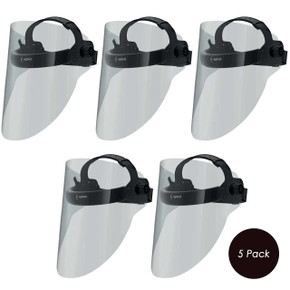 Optrel Medmaxx Face Shield Visor, 5 pack