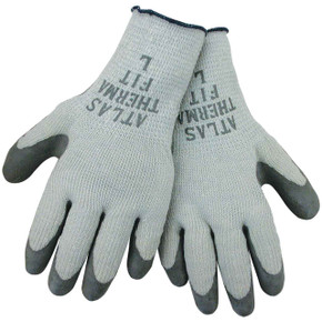 Black Stallion 2300T Atlas Latex-Coated Cotton/Poly String Knit Gloves, Large, 12 pack