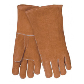 Tillman 1012 Economy Shoulder Split Cowhide Welding Gloves, Large, 12 pack