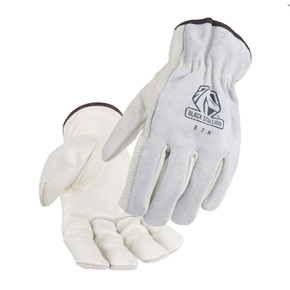 Black Stallion 87K Grain Cowhide Palm Drivers Glove with Split Cowhide Back, Kevlar® Stitched - 2X-Large, 12 Pack