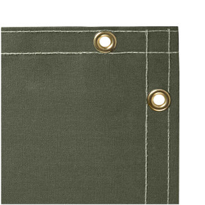 Steiner 301-8X8 8x8 ft. Olive Green FR Canvas Duck Welding Screen Only