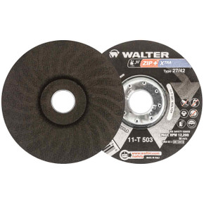 Walter 11T503 5x1/16x7/8 ZIP+ XTRA Heavy Duty Cut-Off Wheels Type 27 Grit A36, 25 pack