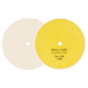 Walter 07T600 6" Quick-Step Felt Disc, High Density for Heavy Duty Polishing and Finishing, 5 pack