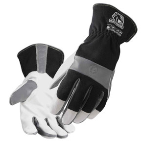 Black Stallion A61 ARC-Rated Cowhide & FR Cotton Utility Gloves, Medium