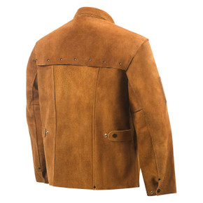 Steiner 9214-M 26" Brown Weld-Cool Premium Side Split Cowhide Welding Jacket, 26", Medium