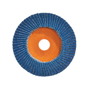 Walter 15W508 5x7/8 ALLSTEEL Flap Disc with Eco-Trim Backing 80 Grit Type 27, 10 pack
