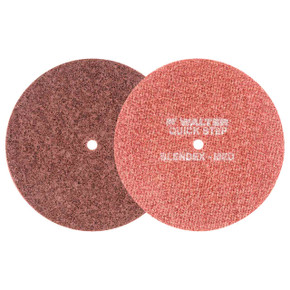 Walter 07R703 7" Quick-Step Blendex Surface Conditioning Discs Non-Woven Medium Grit Maroon, 10 pack