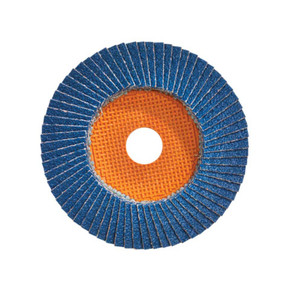 Walter 15W458 4-1/2x7/8 ALLSTEEL Flap Disc with Eco-Trim Backing 80 Grit Type 27, 10 pack