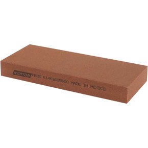 Norton 61463685600 5x2x5/8 In. India AO Single Grit Benchstone, Fine Grit