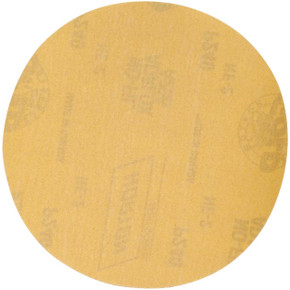 Norton 66623305637 5 In. Gold Reserve A296 No-Fil Aluminum Oxide Paper Hook & Loop Discs, Fine, P220 Grit, 100 pack