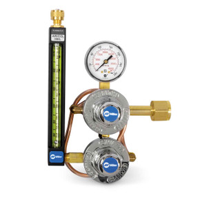 Miller Smith 35-30-320 CO2 Flowmeter Regulator with Heat Exchanger