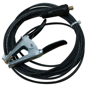Miller 263800 Cable, Work 20 Ft 12 Ga w/200A Clamp & Plug