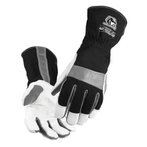 Black Stallion A62 ARC-Rated & Cut Resistant Cowhide & FR Cotton Utility Glove, Medium