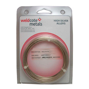 Weldcote "45CF" 3/64" x 1 troy oz coil Cadmium Free