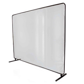 Black Stallion QuickFrame Clear Vinyl Screen and Frame Set, 12 Mil (Not FR), 6x8