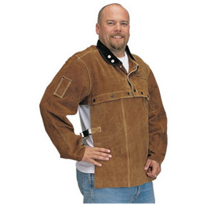 Black Stallion 214CS Cowhide Welding Leather Sleeve & Bib Combo, 2X-Large