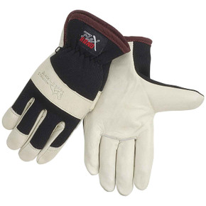 Black Stallion 19C FlexHand Grain Cowhide Value-Priced Mechanics Gloves, Medium