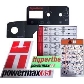 Hypertherm 228650 Label Kit for PMX65 CE (European Version)