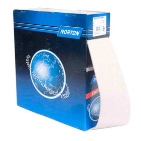 Norton 78072757602 4-1/2 in.x82 Ft. Rotolo Coated Foam Rolls, P240 Grit, 2 pack