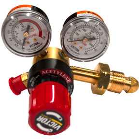 Victor 0781-4233 G150-15-510 Light Duty Acetylene Cylinder Regulator, CGA-510
