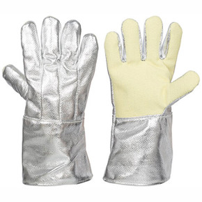 Tillman 992XL 14" Foundry Gloves, ACK Aluminized Back, Flextra® & Double Wool Palm, X-Large