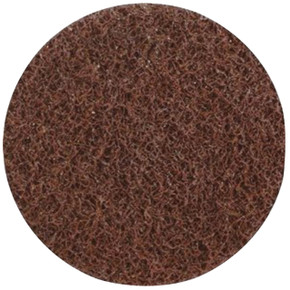 United Abrasives SAIT 77124 5" Hook and Loop Non-Woven Surface Conditioning Discs Heavy Duty Coarse Grit BROWN, 10 pack