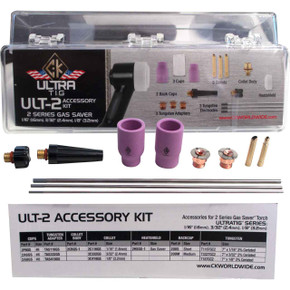 CK UltraTIG CK230 Water Cooled TIG Torch Kit, 300A, 25', Super-Flex, US2325SF