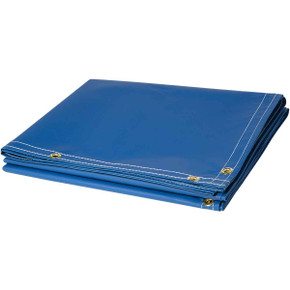 Steiner 335-6X10 6x10 ft Blue FR Vinyl Laminated Polyester Welding Screen Only