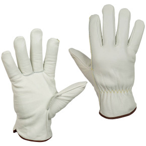 Tillman 1422 Unlined Grade "B" Top Grain Cowhide Drivers Gloves, Straight, Large
