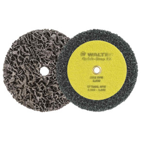 Walter 07X845 4-1/2" Quick-Step FX Surface Cleaning Discs Non-Woven, 5 pack