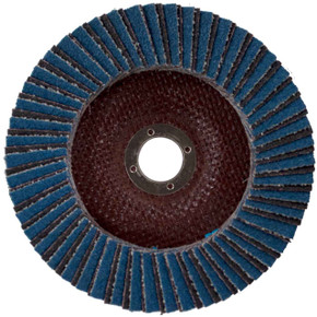 Norton 66623399216 6x7/8” Gemini R766 Aluminum Oxide Zirconia Alumina Type 27 Fiberglass Flap Discs, 40 Grit, 10 pack