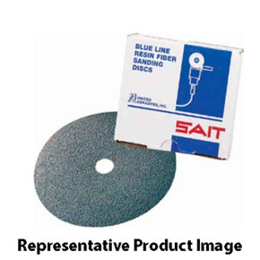 United Abrasives SAIT 59436 4-1/2x7/8 Blue Line Zirconium Z Series Aggressive Grinding Fiber Discs 36 Grit, 20 pack