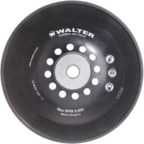 Walter 15M007 7x5/8-11 Turbo Cooling Backing Pad Assembly Hard BLACK