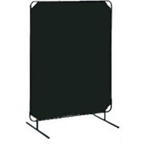 Tillman 6021064 6x4 ft Green Vinyl Welding Curtain with Frame