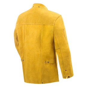 Steiner 8215-M 30" Bourbon Side Split Cowhide Welding Jacket, Medium