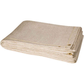 Steiner 382-6X6 ToughGuard HD 24 oz Tan Heat Cleaned Fiberglass Welding Blanket