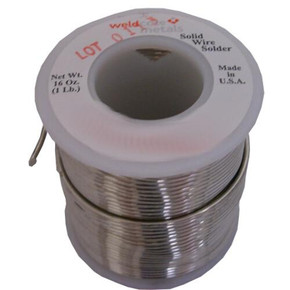 Weldcote Metals 96/4 Solder 3/32" X 1 lb. Spool