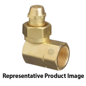 Western # 318 Cylinder Adapter CGA-520 to 90 CGA-510