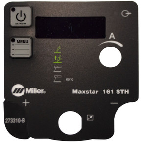 Miller 273310 Label, Nameplate Maxstar 161 STH (Front) Mvp