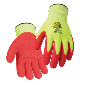 Black Stallion GR5030 AccuFlex Cut Resistant Glove, Nitrile Coated, Hi-Vis, 2X-Large