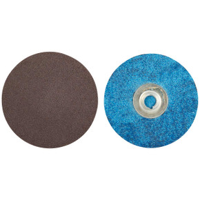 Norton 66261138205 3 In. Gemini R228 AO Extra Coarse Grit TS (Type II) Quick-Change Cloth Discs, 36 Grit, 50 pack