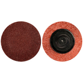 Norton 69957399691 1" Merit Aluminum Oxide TR (Type III) Quick-Change Cloth Discs, 240 Grit, 100 pack